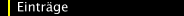 Eintr&auml;ge